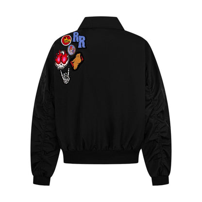 Plush coat badge embroidered jacket baseball jersey "LIMITED PIECES"