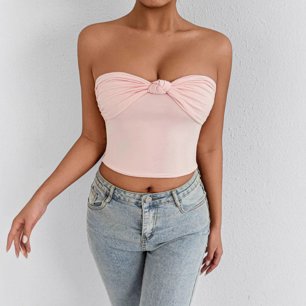Halter Top for Women Fitted Crop Top HIGH QUALITY