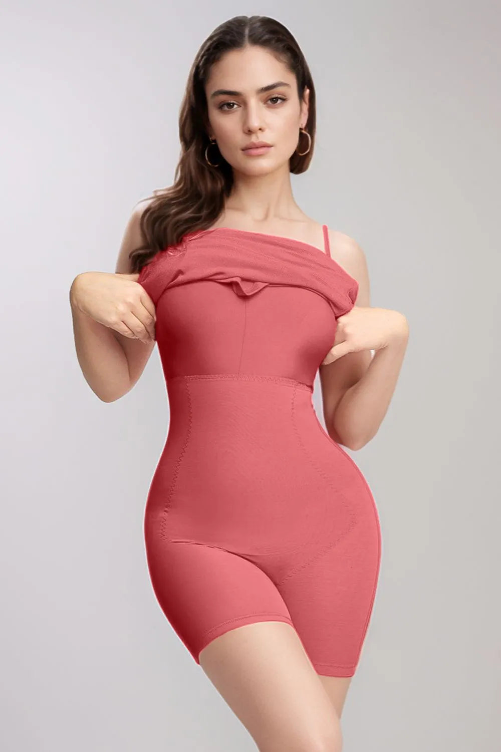 Basic Bae Built-In Shapewear Sleeveless Dress "High quality"