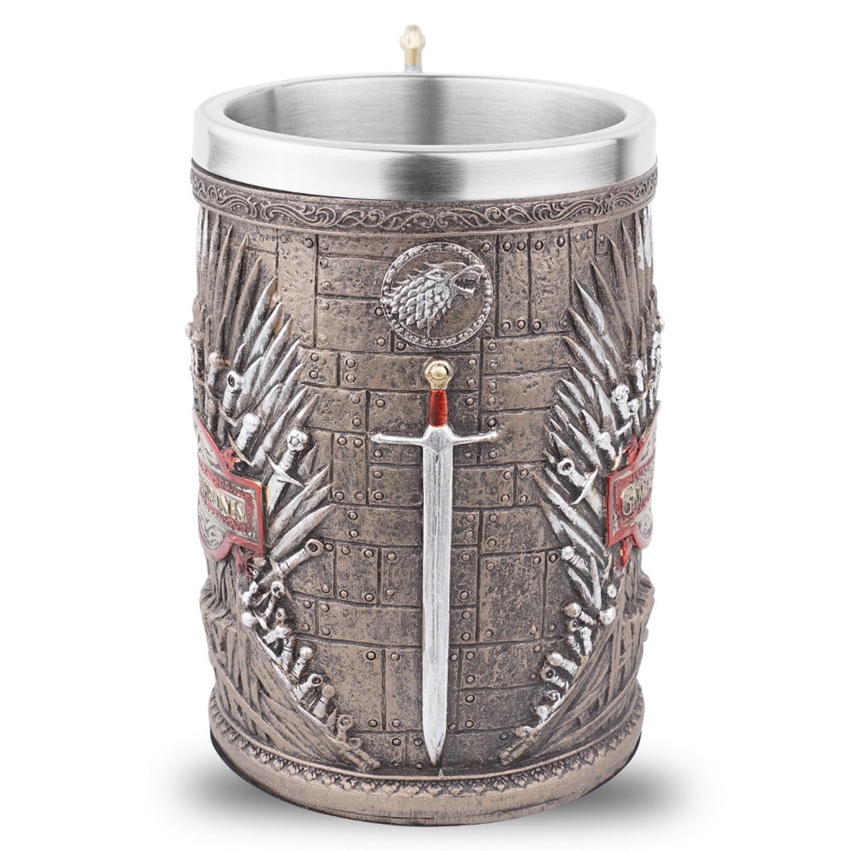 Resin skull home mug ornament "Limited Pieces"