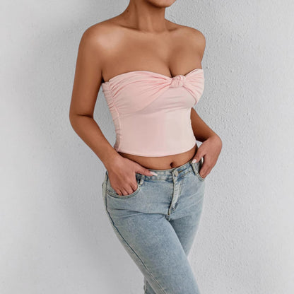 Halter Top for Women Fitted Crop Top HIGH QUALITY