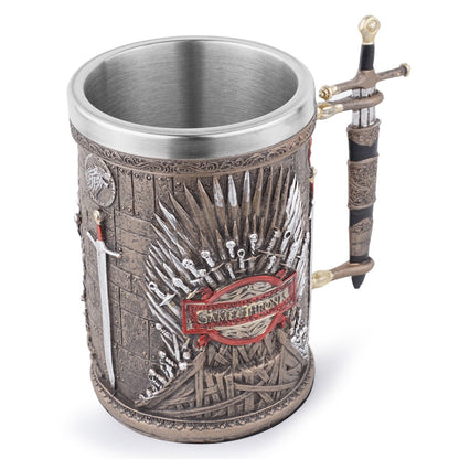 Resin skull home mug ornament "Limited Pieces"