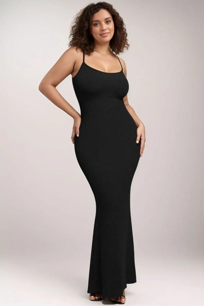 Basic Bae Built-In Shapewear Sleeveless Dress "High quality"