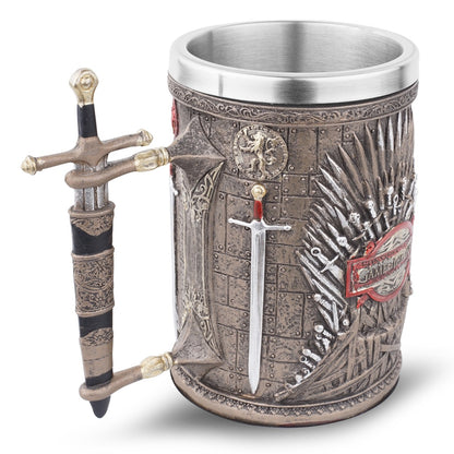 Resin skull home mug ornament "Limited Pieces"